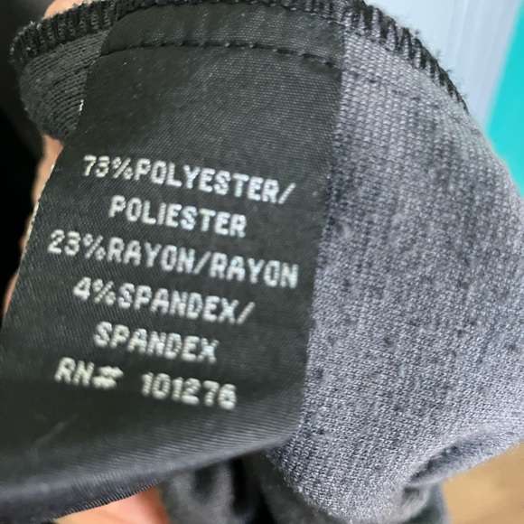 Rampage Black and Gray Midi Dress - Picture 3 of 4